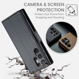 CaseMe Samsung Galaxy S24 Ultra Fodral 023 Series Svart