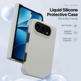 Dux Ducis iPhone Duo Skal Piel Series MagSafe Beige