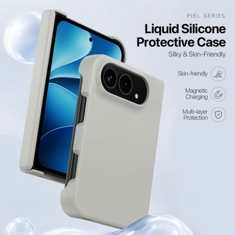 Dux Ducis iPhone Duo Skal Piel Series MagSafe Beige