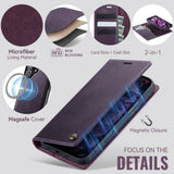 CaseMe iPhone 17 Fodral C49 Series Lila