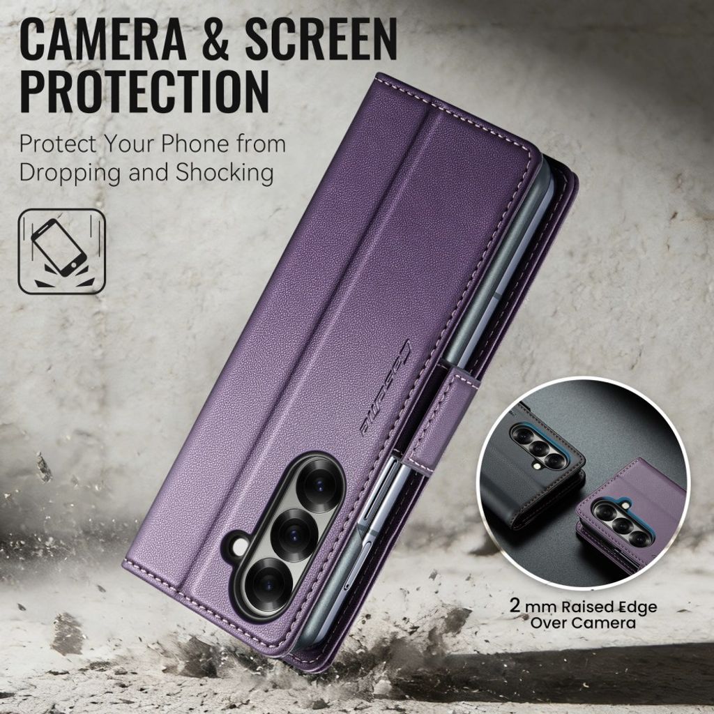 CaseMe Samsung Galaxy Z Fold 8 Ultra Fodral 023 Series Lila
