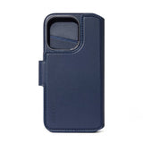Decoded iPhone 15 Plus Fodral Leather Detachable Wallet True Navy