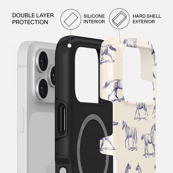Burga iPhone 17 Pro Skal Tough MagSafe Derby Race