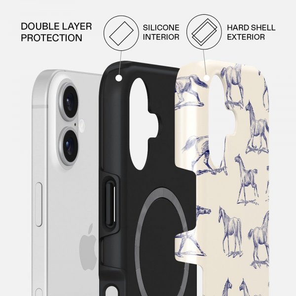 Burga iPhone 17 Skal Tough MagSafe Derby Race