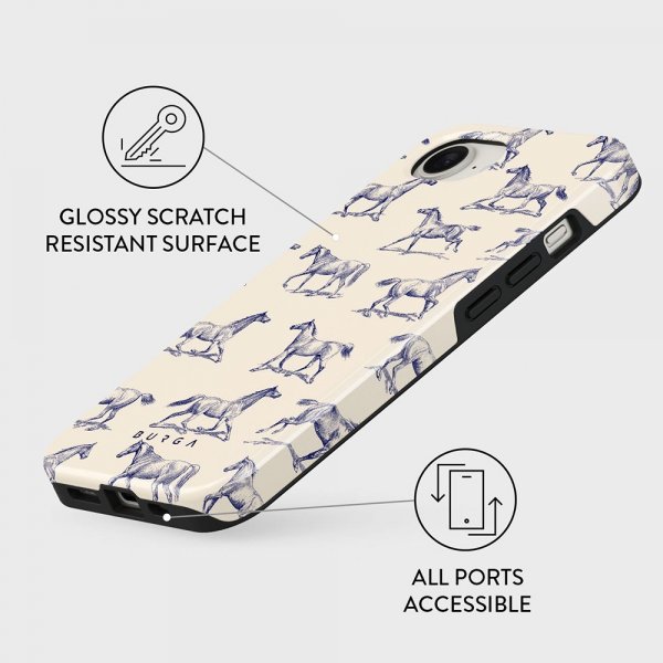 Burga iPhone 16e/iPhone 17e Skal Tough MagSafe Derby Race