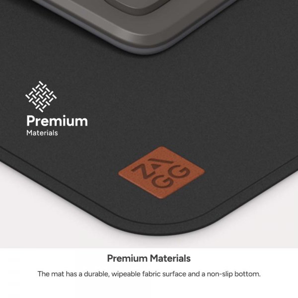 ZAGG Musmatta Desk Mat with Wireless Charging