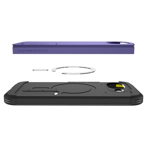 Spigen Google Pixel 10a Skal Tough Armor MagFit Ash Violet