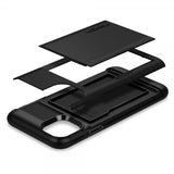 Spigen iPhone 11 Skal Slim Armor CS Svart