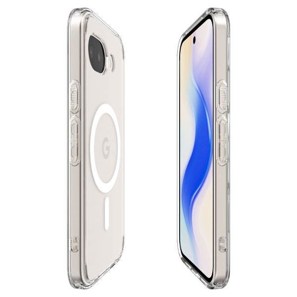 Spigen Google Pixel 10a Skal Ultra Hybrid MagFit Clear White