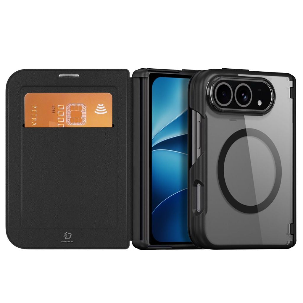 Dux Ducis iPhone Duo Fodral Skin X Pro Series MagSafe Svart