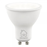 Deltaco Smart Home Dimbar LED-lampa GU10 WiFi 5W
