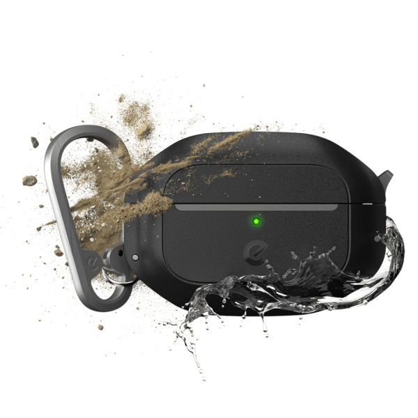 KeyBudz AirPods Pro 2 Skal Element Series Carbon Black