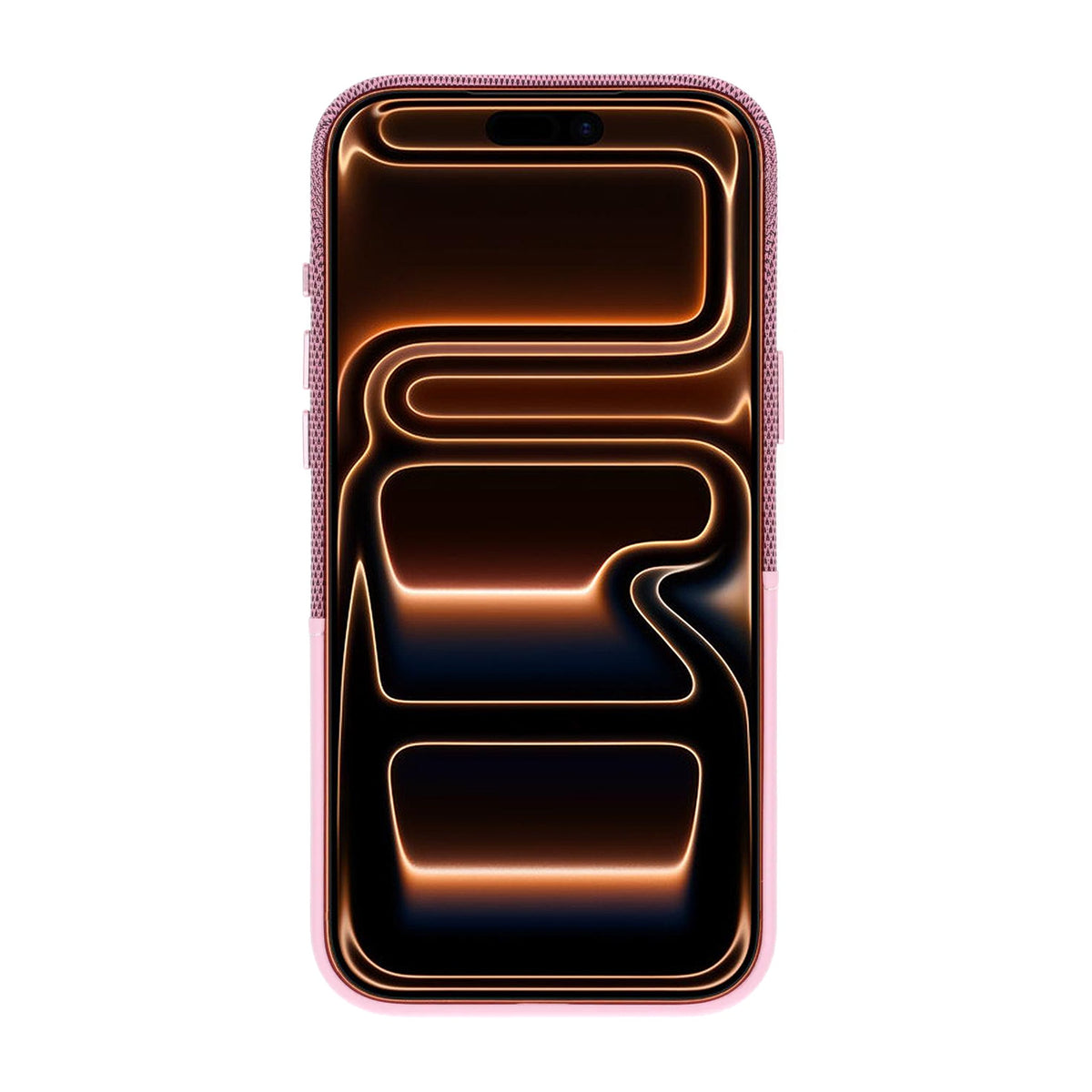 iPhone 17 Pro/iPhone 18 Pro Skal Läder Korthållare MagSafe Rosa