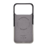 iPhone 17 Pro Max/iPhone 18 Pro Max Skal Läder Korthållare MagSafe Grå