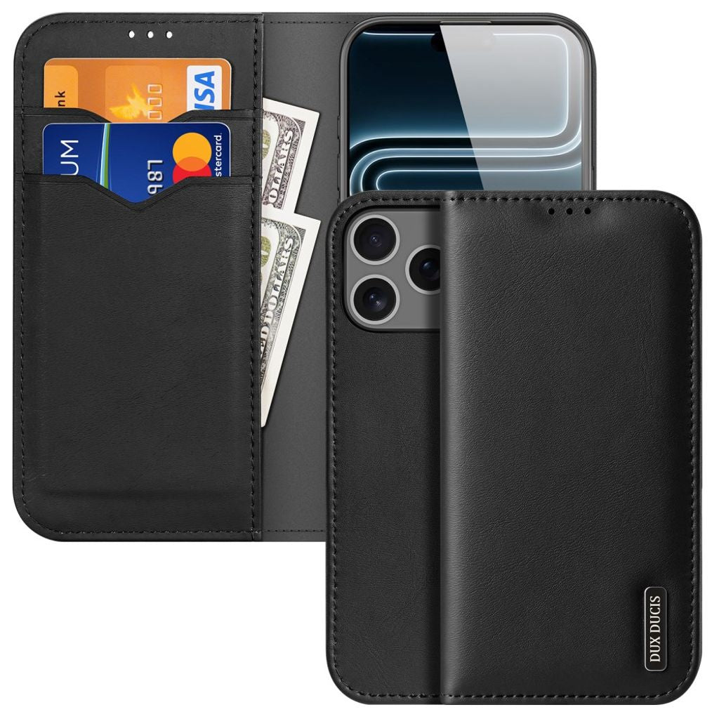 Dux Ducis iPhone 17 Pro Max/iPhone 18 Pro Max Fodral Hivo Series Svart
