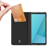 Dux Ducis Sony Xperia 10 VII Fodral Skin Pro Series Svart