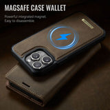 CaseMe iPhone 15 Pro Fodral C49 Series Brun