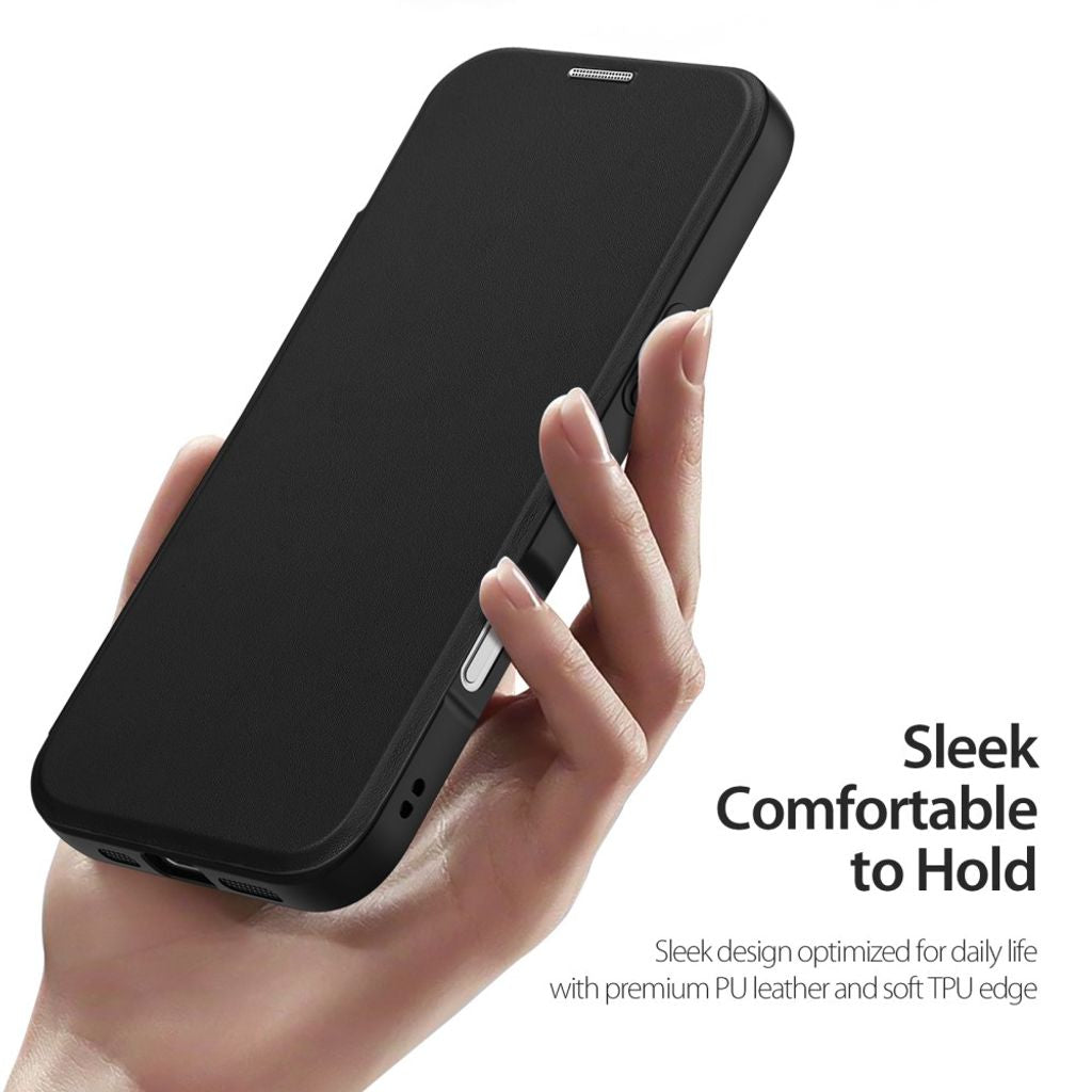 Dux Ducis iPhone 17 Pro Max/18 Pro Max Fodral Skin X Pro Series Kickstand MagSafe Svart