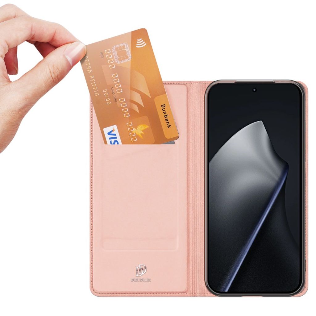 Dux Ducis Xiaomi 17T Fodral Skin Pro Series Rosa