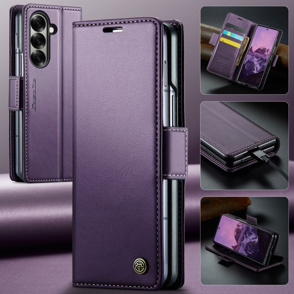 CaseMe Samsung Galaxy Z Fold 8 Ultra Fodral 023 Series Lila