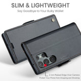 CaseMe Samsung Galaxy S24 Ultra Fodral 023 Series Svart