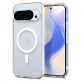 Spigen Google Pixel 10/Pixel 10 Pro Skal Ultra Hybrid MagFit Clear White