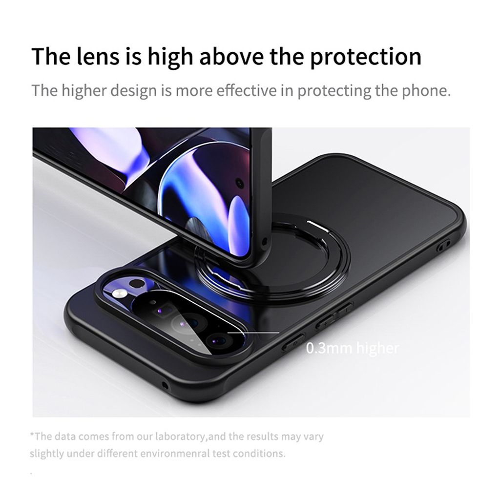 Google Pixel 11 Pro XL Skal MagSafe-ring Svart