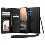 Spigen Samsung Galaxy S25 Ultra Fodral Wallet S Svart