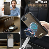 CaseMe iPhone 16e/iPhone 17e Fodral C49 Series Brun