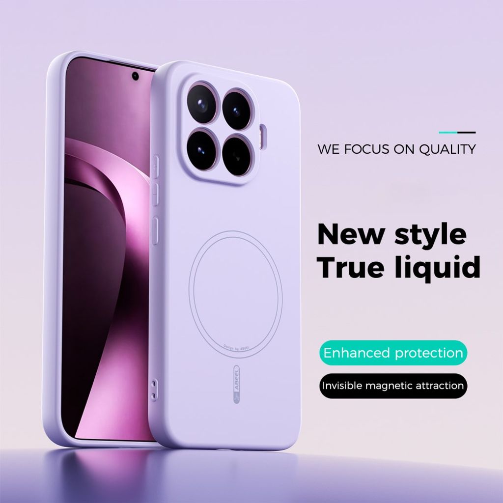 ABEEL Xiaomi 17T Pro Skal Silikon MagSafe Lila
