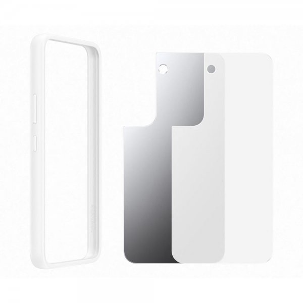 Samsung Original Galaxy S22 Skal Frame Cover Vit