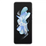 Samsung Original Galaxy Z Flip 4 Skal Clear Cover with Ring Transparent