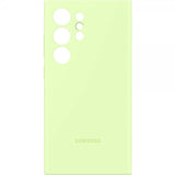 Samsung Original Galaxy S24 Ultra Skal Silicone Case Light Green