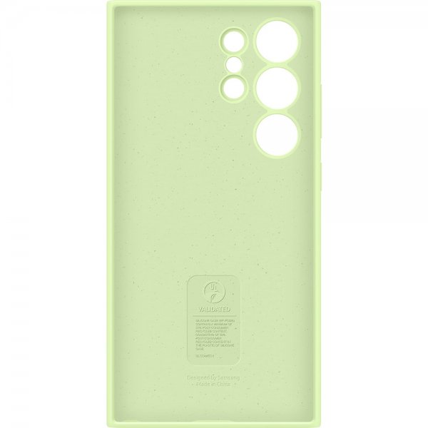 Samsung Original Galaxy S24 Ultra Skal Silicone Case Light Green