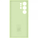 Samsung Original Galaxy S24 Ultra Skal Silicone Case Light Green