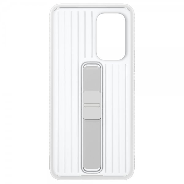 Samsung Original Galaxy A53 5G Skal Protective Standing Cover Transparent Vit