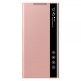Samsung Original Galaxy Note 20 Ultra Fodral Clear View Cover Mystic Bronze