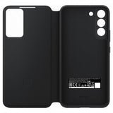 Samsung Original Galaxy S22 Fodral Smart Clear View Cover Svart