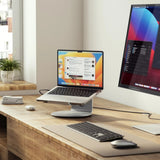 Alogic Datorstativ Elite 360 Laptop Stand Silver