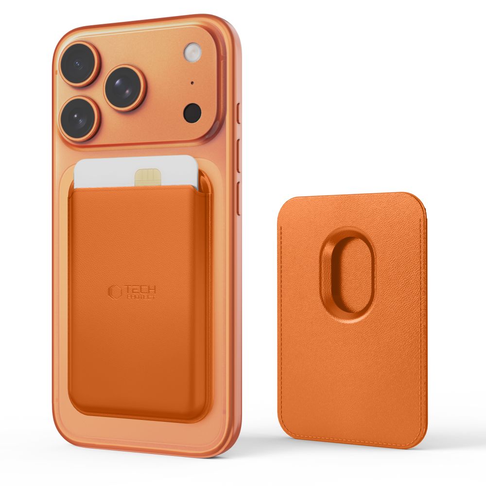 Tech-Protect Korthållare MagWallet MagSafe Orange