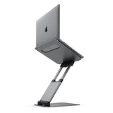 Alogic Datorstativ Elite Plus Adjustable Laptop Riser Grå