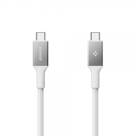 Spigen Essential Kabel Fabric USB-C/USB-C 240W 1.5m Vit