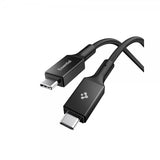 Spigen Essential Kabel USB-C till USB-C 100W 1m Svart
