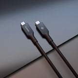 Spigen Essential Kabel USB-C till USB-C 100W 1m Svart