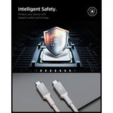 Spigen Essential Kabel USB-C till USB-C 100W 2m Vit
