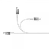 Spigen Essential Kabel USB-C till USB-C 100W 2m Vit