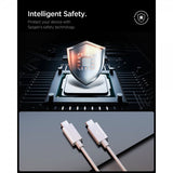 Spigen Essential Kabel USB-C till USB-C 60W 1m Vit