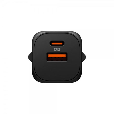 Spigen Essential Laddare 35W 1xUSB-C 1xUSB-A Svart