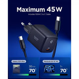 Spigen Essential Laddare 45W USB-C Svart