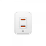 Spigen Essential Laddare 47W 2xUSB-C Vit